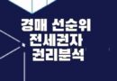 후순위 대항력 임차인 선순위 전세권자 배당요구 경매 권리분석 주의